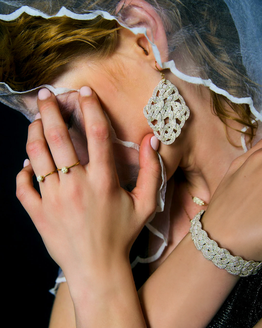 Awaji single pearl ring