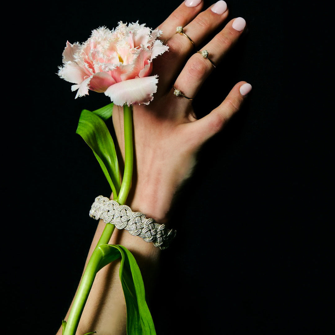 Awaji single pearl ring
