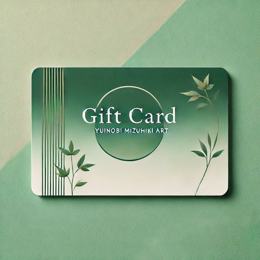 Yuinobi Mizuhiki Art Gift Card