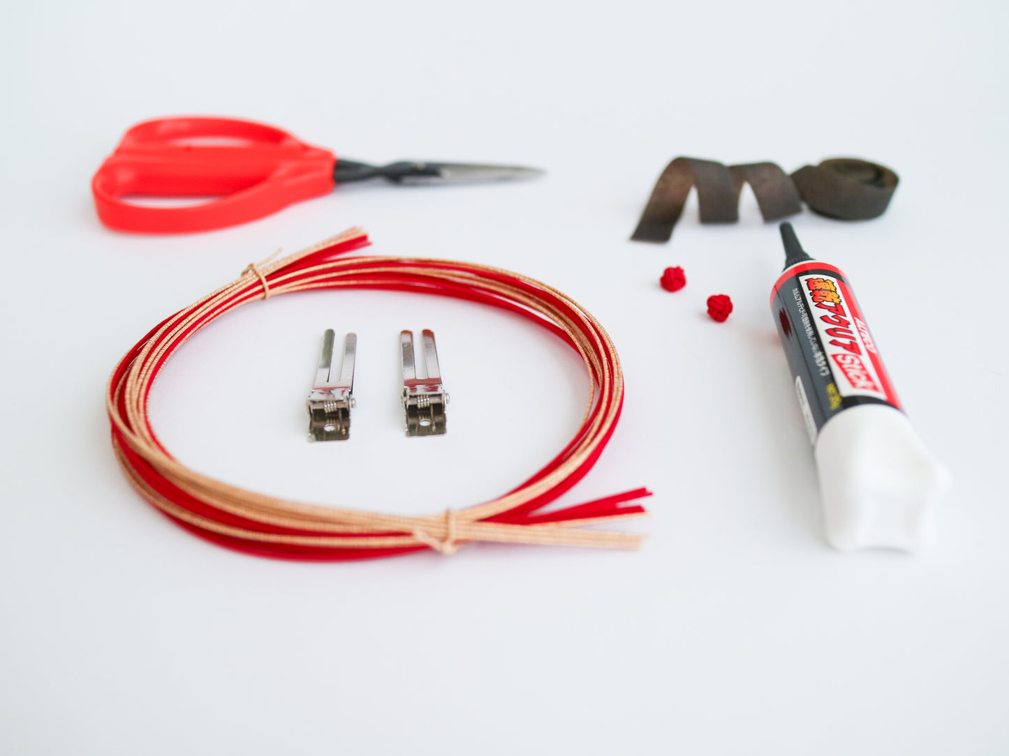 Mizuhiki DIY Kit  (No.1 Plum Blossom Branch)