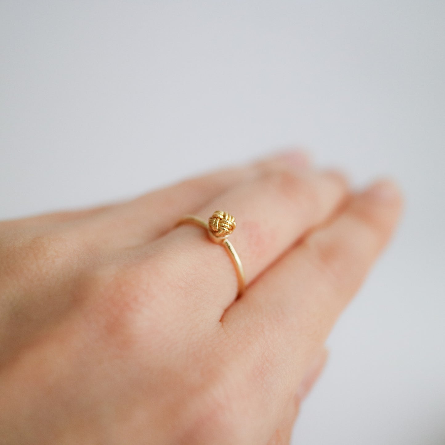 Awaji single pearl ring