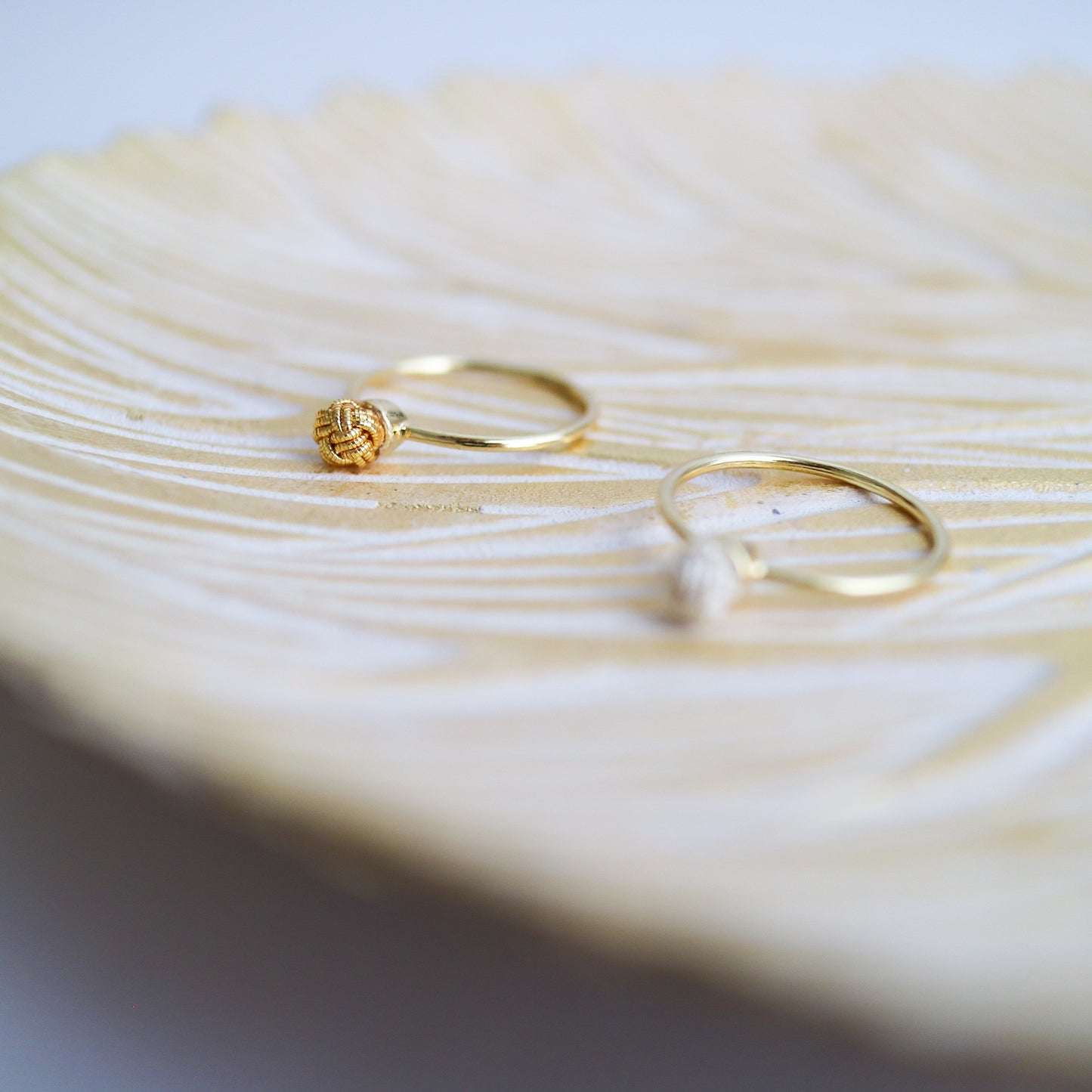 Awaji single pearl ring