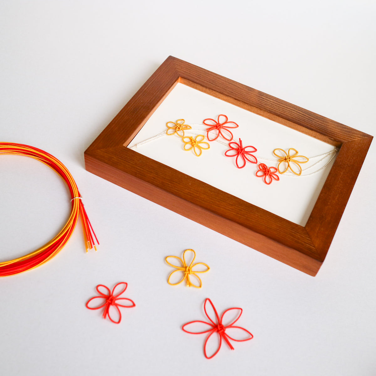 Mizuhiki DIY Kit  (No.3 Autumn Maple Leaf)