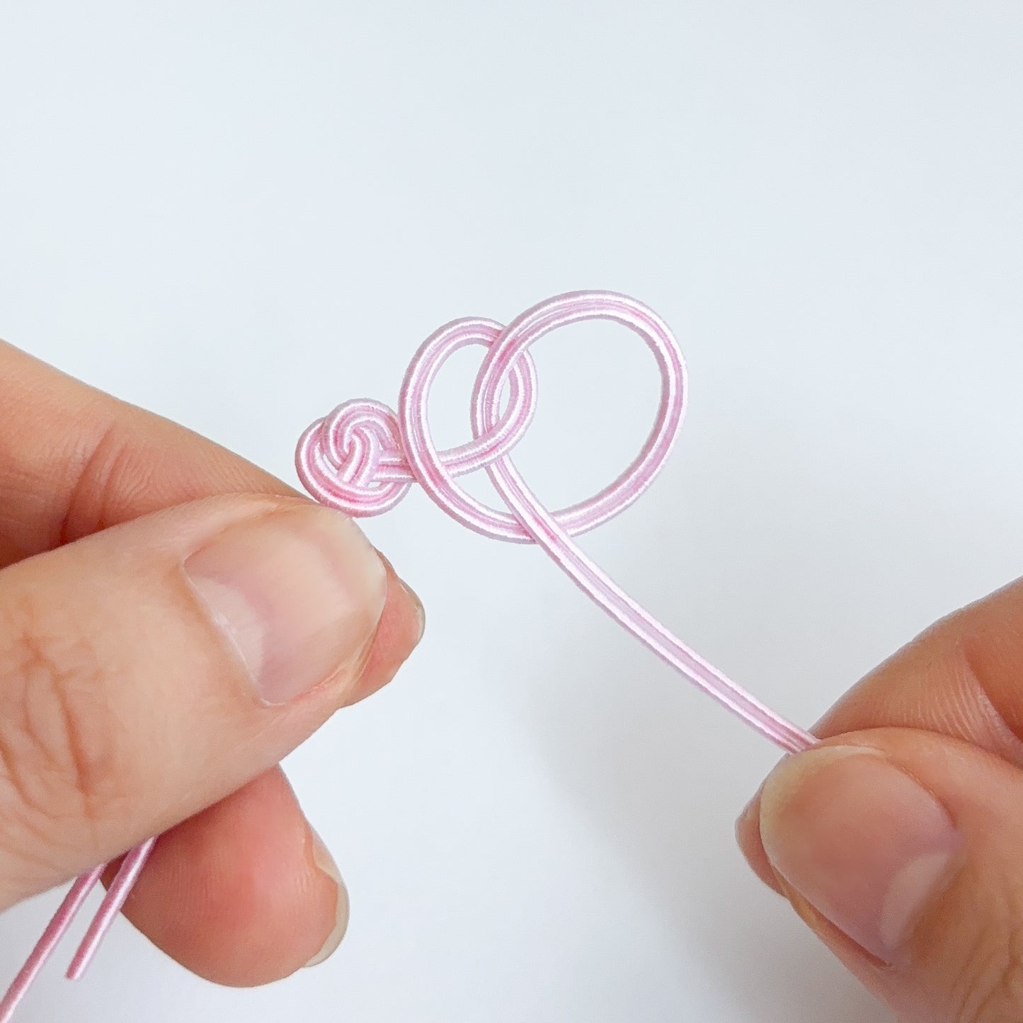 Mizuhiki DIY Kit (No.2 Cherry Blossom Earrings)